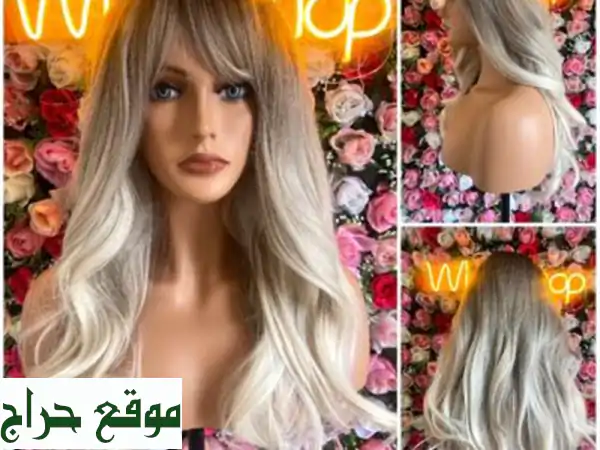 perruque semi naturel, شعر مستعار نصف طبيعي يتليسا يتبوكلا يتغسل التوصيل متوفر لجميع الولايات