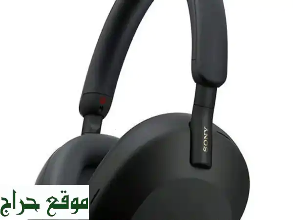 سماعة Sony WH-1000XM5 لاسلكية - إلغاء الضوضاء - سوداء - 600 درهم (قابل للتفاوض)