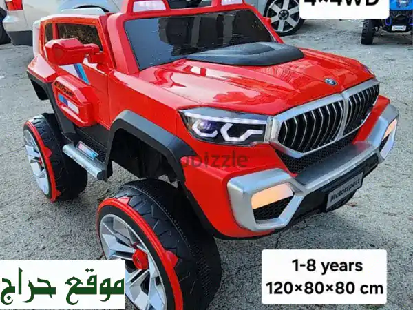 رانج BMW للأطفال - سيارة كهربائية فاخرة بمواصفات عالية!