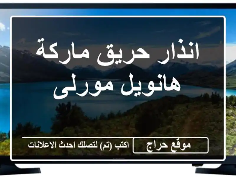 أنظمة إنذار حريق هانويل مورلي وتيلتك - تأمين شامل لمصنعك أو شركتك