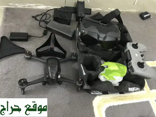 DJI FPV Combo: تجربة طيران غامرة من منظور الشخص الأول!  كاميرا 4K واسعة الزاوية 150°