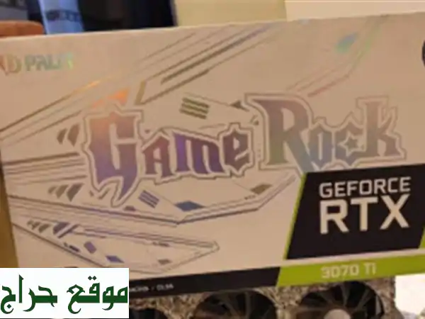 بطاقة رسوميات Palit Gamerok RTX 3070 Ti 8GB DDR6 - بحالة ممتازة - 85000 دج