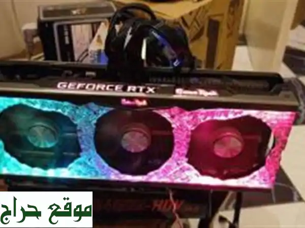 بطاقة رسوميات Palit Gamerok RTX 3070 Ti 8GB DDR6 - بحالة ممتازة - 85000 دج