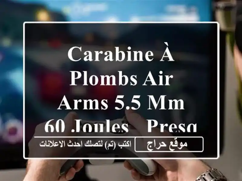 Carabine à Plombs Air Arms 5.5 mm - 60 Joules - Presque Neuve