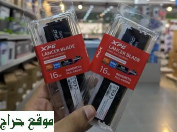 RAM ADATA XPG LANCER BLADE DDR5 16GB 6000MHz RGB - سرعة فائقة وأداء خرافي!