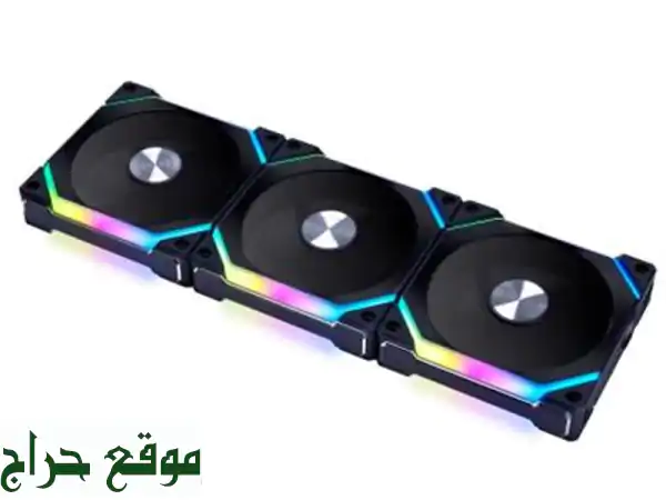 مجموعة مراوح Lian Li UNI Fan SL120V2 RGB - تبريد قوي وأداء صامت لوحدة المعالجة المركزية!