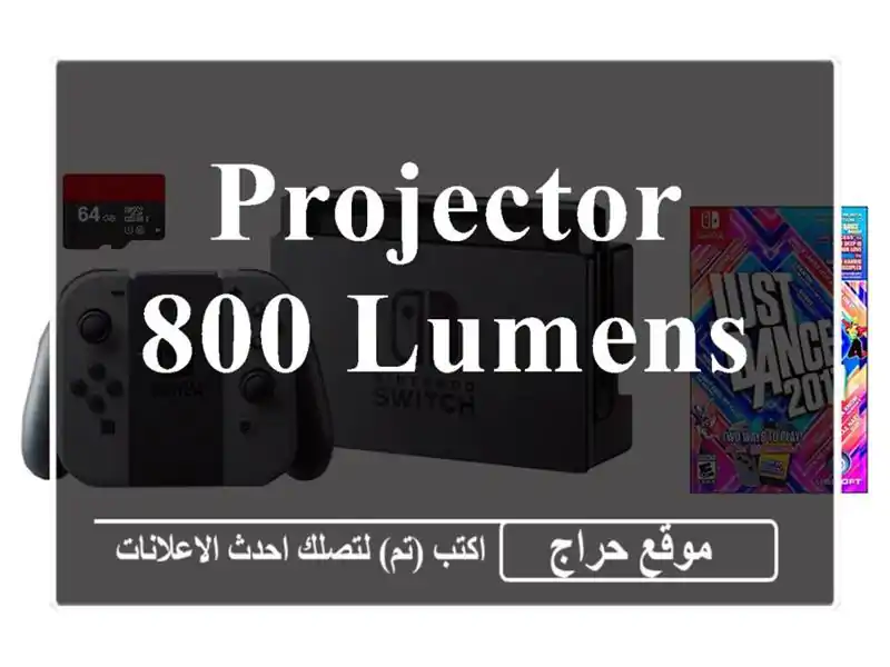 Projector 800 Lumens