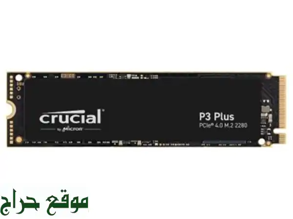 SSD Crucial P3 Plus 5000 Mb/S 500 Go M.2 PCI 4.0