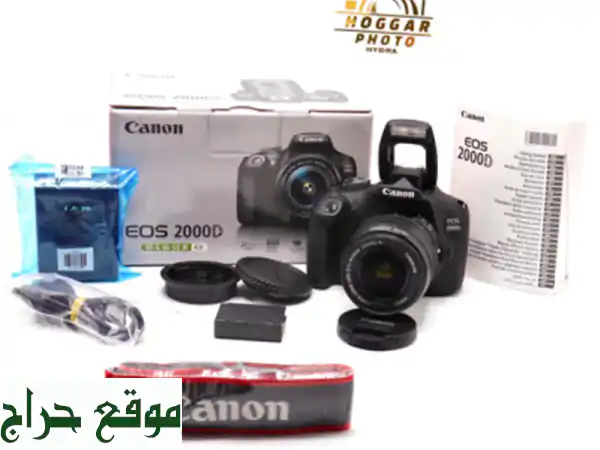Canon EOS 2000 D + 1855 mm Kit
