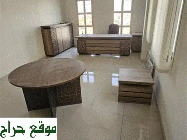 مكاتب ادارية مودرن من الخشب مع مكتبات تخزين...