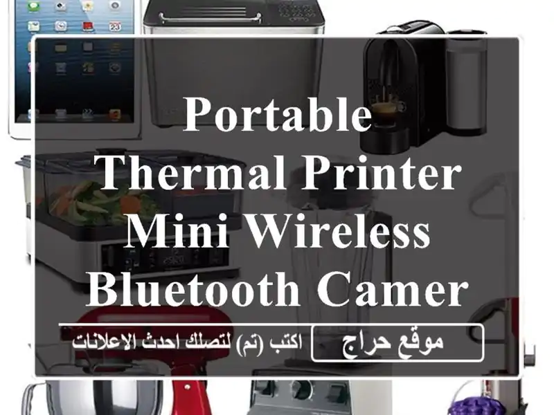 Portable Thermal Printer MINI wireless Bluetooth Camera image printer