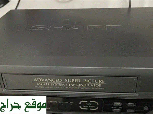 Sharp video cassette  With 10 tapes