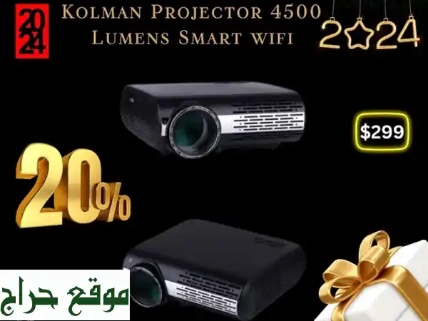 Kolman Projectors 4500 Lumens New