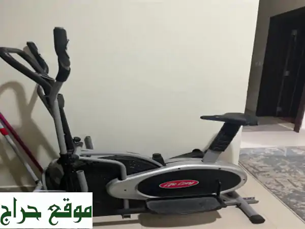 elliptical cross trainer and various exercise modes <br/> <br/>good condition with some...