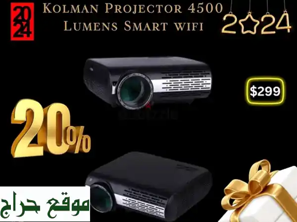 Kolman Projectors 4500Lumens New