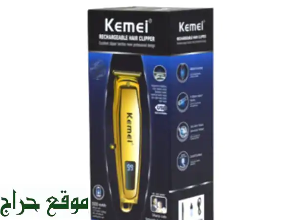 Kemei Tendeuse,rasoir à cheveux professionnelle KM1313, LCD, sans fil rechargeable...