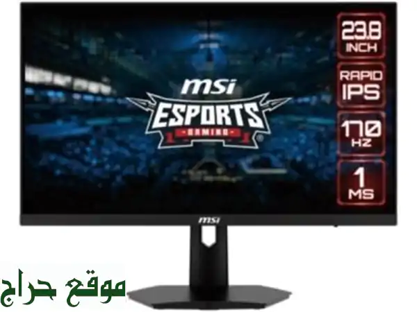 MSI G244 F Écran PC Gaming 23.8  Full HD  IPS 1920 x1080, 170 Hz / 1 ms , FreeSync Premium HDMI