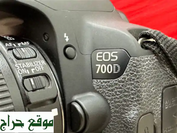 Canon 700 D boîtier 18552 k clics