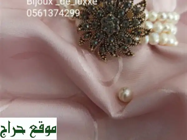 Bracelet en perles de culture أسورة من الجوهر الحر اللؤلؤ