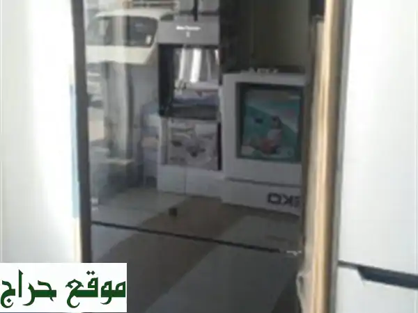 Promotion réfrigérateur combiné raylan noir glace avec distributeur d'eau