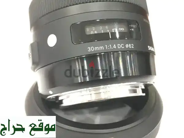 Sigma 30 mm fu002 F1.4 DC HSM Art Lens for Canon EF