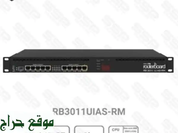 Routeur MIKROTIC 10 xGigabit Ethernet,1 xSFP cage,PoE out on port 10,1 GB RAM, touchscreen...