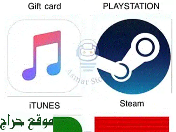gift card playstationxboxnintendosteam. . . . (all region available)