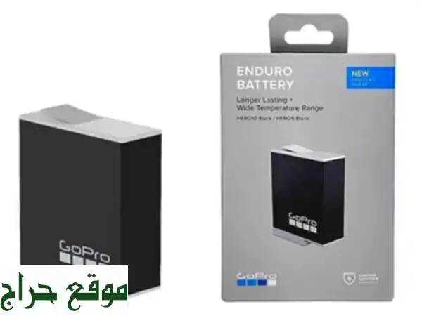 GoPro Batterie Enduro rechargeable pour caméra HERO10  HERO9  Black