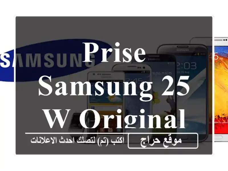 Prise Samsung 25 W original