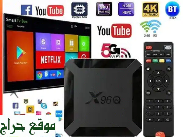 4 K Android Smart TV box receiveru002 FWatch TV channels Without Dish