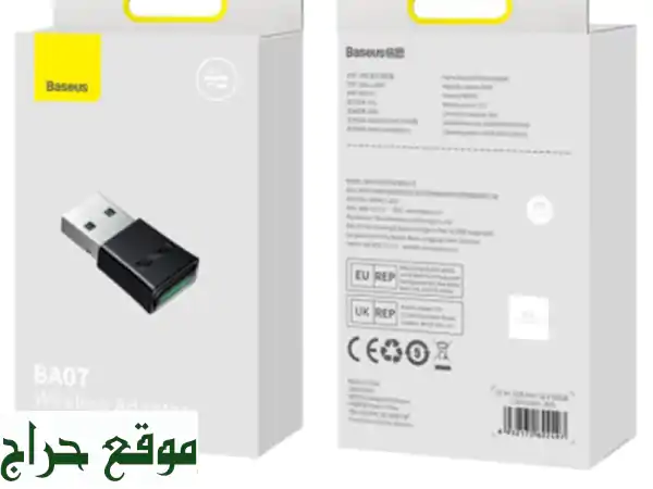 Baseus Émetteur récepteur USB Bluetooth 5.3, PC, manette PS4 Xbox