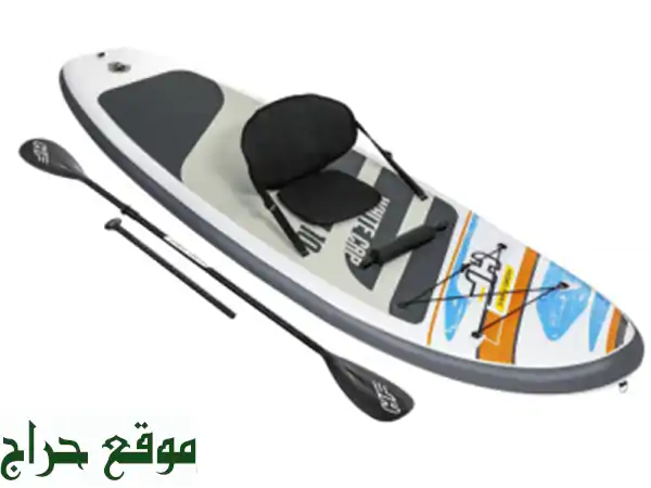 Paddle gonflable HF white cap convertible pompe+rames+chaise 305*84 cm 120 Kg
