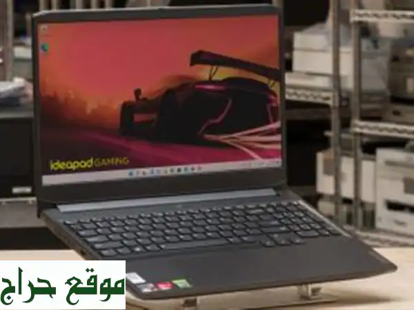 Laptop Lenovo IDEAPAD 3 Gaming Ryzen 5600 H, RTX 3050, état presque neuf, venu de France
