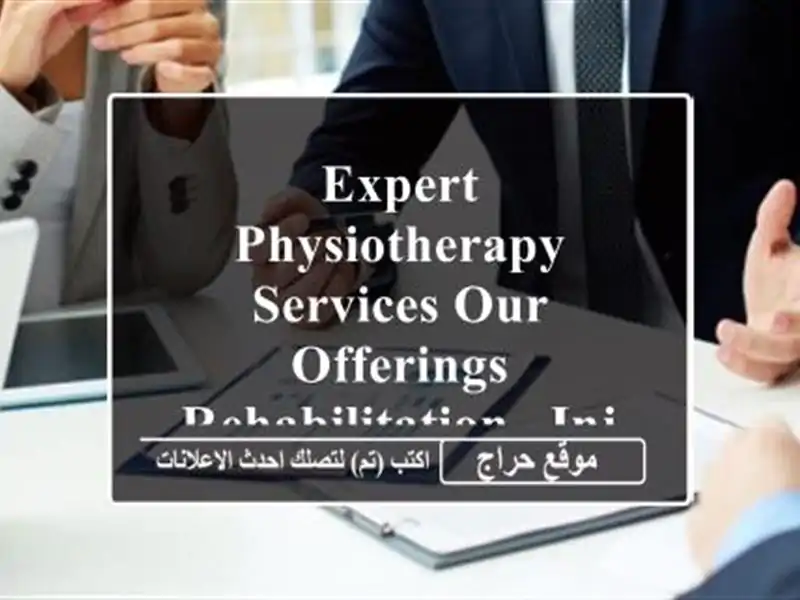 expert physiotherapy services our offerings rehabilitation & injury recovery post surgery recovery ...