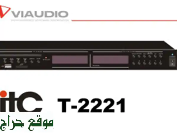 Lecteur CD/MP3 avec tuner (4 sources audio en une) ITC T2221