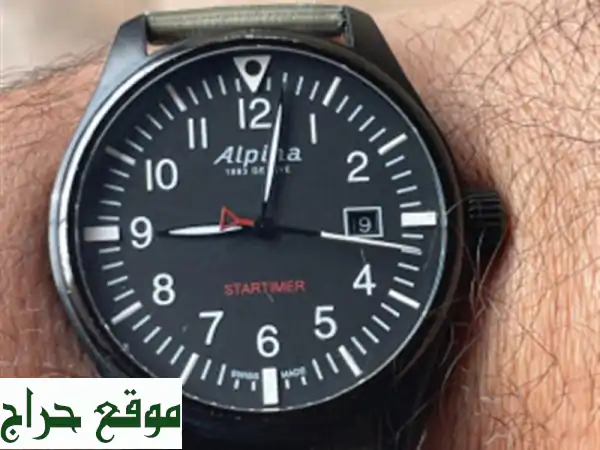 Alpina  Startimer Pilot  verre Saphir