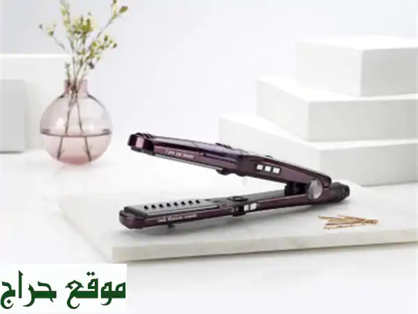 BaByliss Lisseur IPro 230 Steam avec technologie Brillance pour un lissage ultime ST395 E