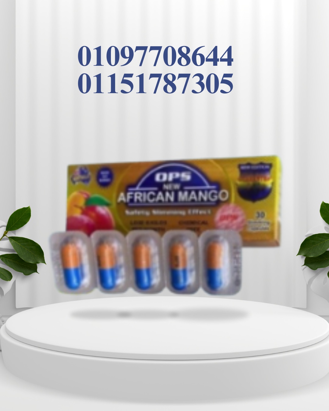 جسم رشيق من غير حرمان... مع المانجو الأفريقي01097708644
