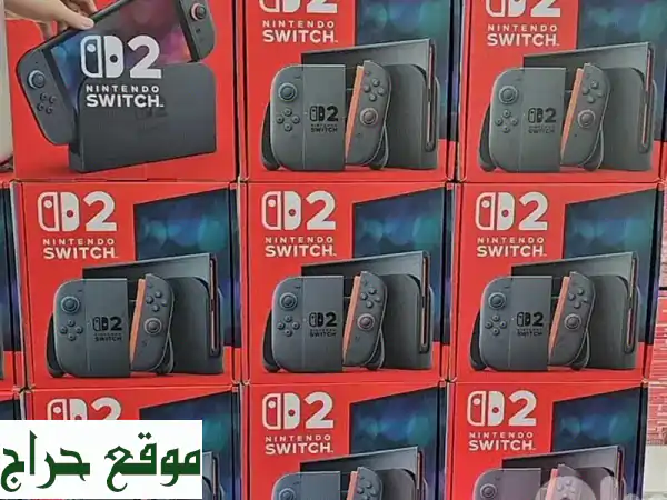 احصل على Nintendo Switch 2 الجديد كلياً - مختوم بضمان عام!