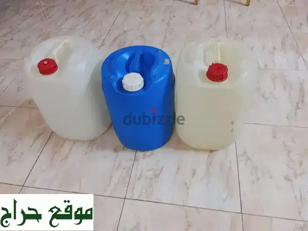 لا تفوّت! غالونات ماء (مستعملة بحالة ممتازة) بـ 1 د.ب فقط – توفير ذكي وبيئي!
