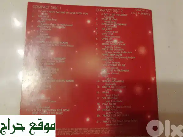 كنوز صوتية بـ 6$ فقط! 🎧 أقراص CD موسيقى مزدوجة (مستعملة) - فرصتك الذهبية #أقراص_مدمجة #موسيقى #مستعمل