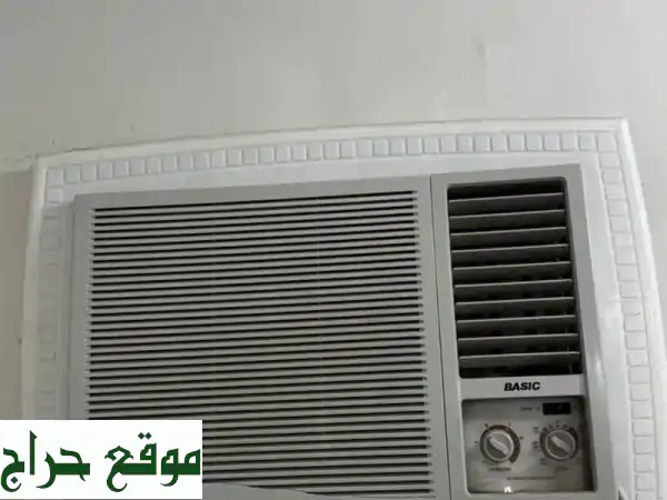 فرصة لا تعوض! 4 مكيفات شباك Basic (شبه جديدة) + أجهزة منزلية متكاملة | حالة ممتازة بأسعار مميزة جداً!