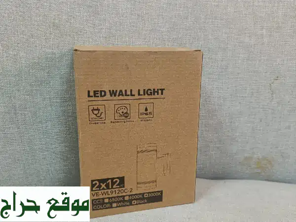 🌟 فرصة لا تعوّض: إضاءات خارجية سوداء بضوء أصفر دافئ | 18 قطعة بحالة ممتازة لحدائقك ومنازلك - سعر خاص جداً!