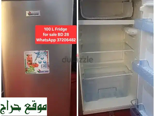فرصة لا تُعوّض! 🧊 ثلاجة 100 لتر وأجهزة منزلية...