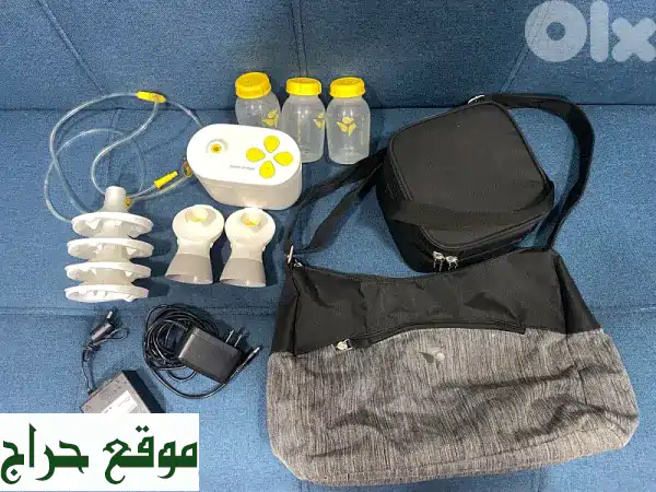 شفاط حليب ميديلا Medela أصلي شبه جديد | كامل...
