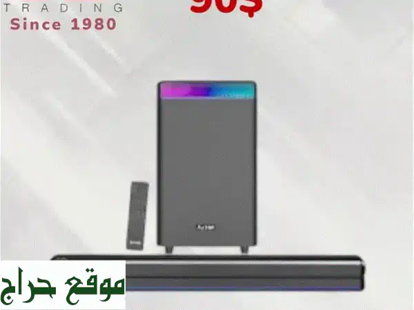 ساوند بار جديد مع صب ووفر | بلوتوث وبصري وريموت |...