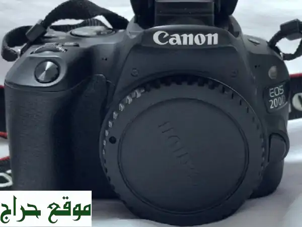 للبيع: كاميرا Canon 200D احترافية بحالة ممتازة - جاهزة للتصوير بجودة عالية وشاشة لمس متحركة (بسعر مغرٍ!)
