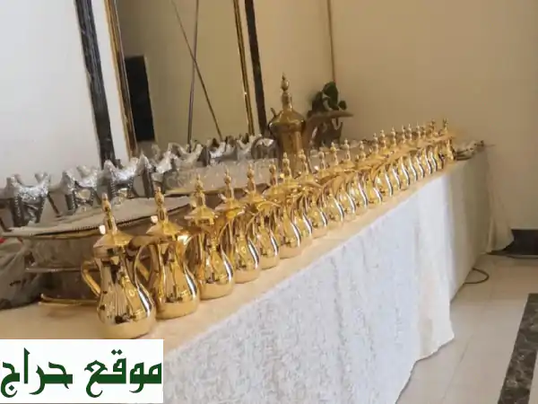 قهوجين وقهوجيات بزي موحد | ضيافة فاخرة لمناسباتكم في جدة والطائف