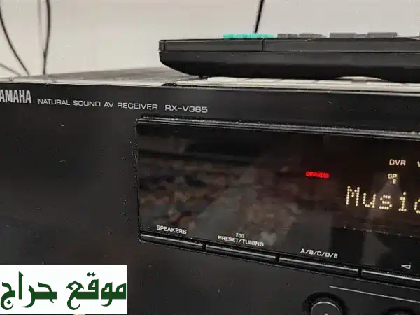 ارتقِ بتجربتك الصوتية! مكبر صوت ياماها RX-V 365 (5.1...