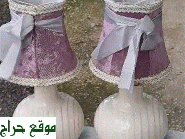 أصالة وفخامة: لمباديرات سيراميك أوروبية انتيك 30سم...